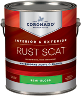 ACE HARDWARE CLIFTON Rust Scat Waterborne Acrylic Enamel is suitable for interior or exterior use. Engineered for metal surfaces, it also adheres to primed masonry, drywall, and wood. It has tenacious adhesion and provides excellent color and gloss retention.boom