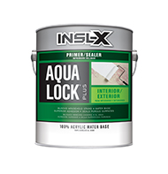 ACE HARDWARE CLIFTON Aqua Lock Plus is a multipurpose, 100% acrylic, water-based primer/sealer for outstanding everyday stain blocking on a variety of surfaces. It adheres to interior and exterior surfaces and can be top-coated with latex or oil-based coatings.

Blocks tough stains
Provides a mold-resistant coating, including in high-humidity areas
Quick drying
Topcoat in 1 hourboom